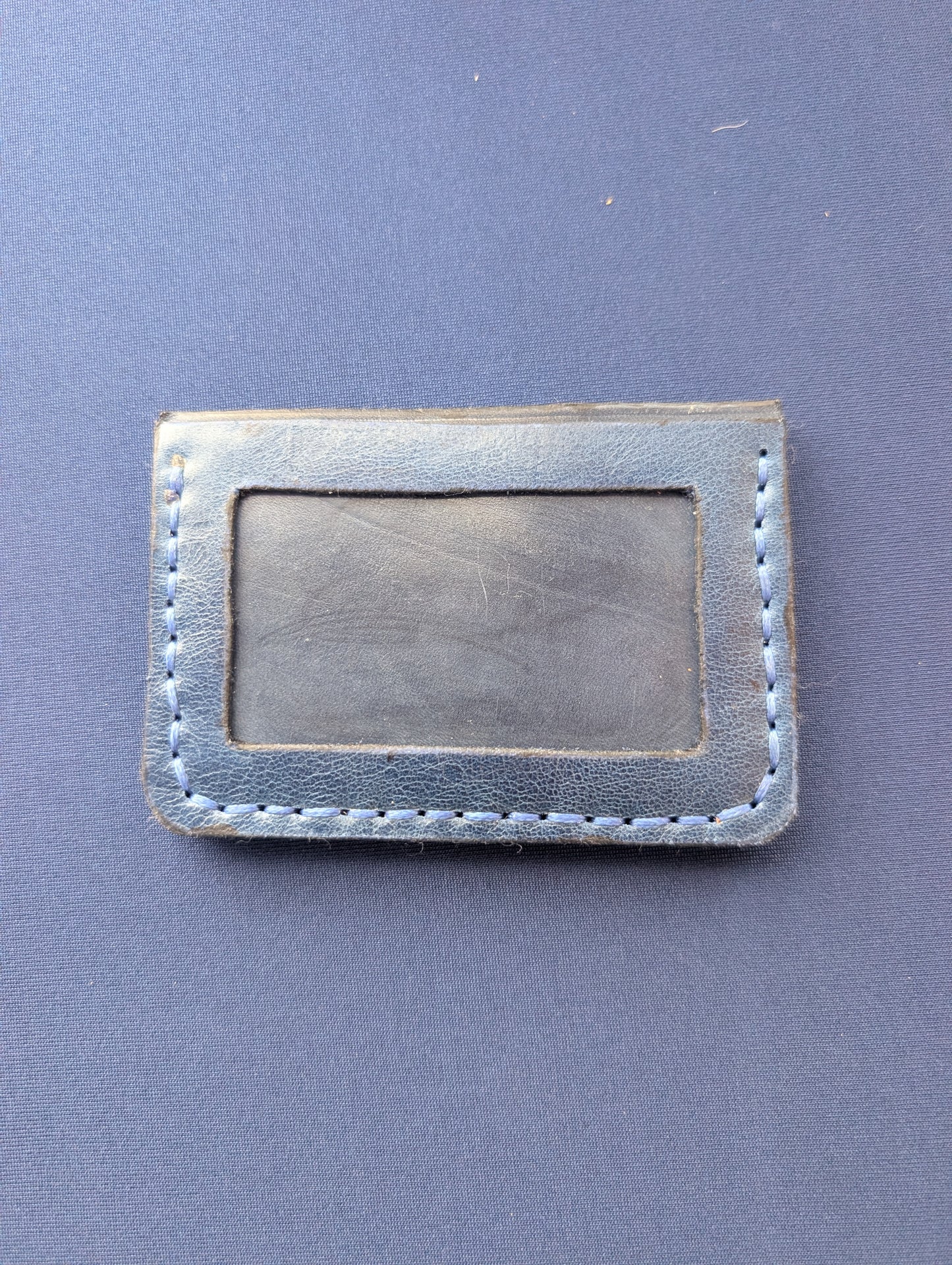 Card wallet with ID Slot