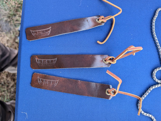 Leather Bookmarks